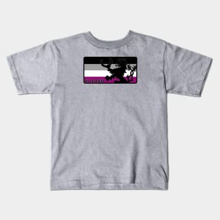 An Tir Pride - Asexual  - Oblong Kids T-Shirt